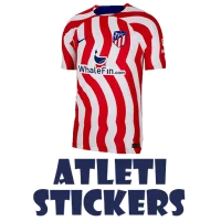 Atletico Madrid Stickers